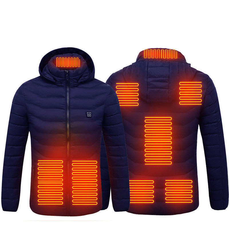 TEKLO USB Heated Winter Jacket – Elektrische Warmtejas voor Heren