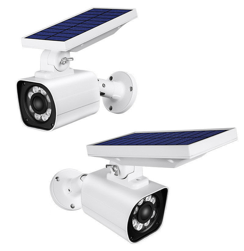 Solar Beveiligingslicht met Camera-Look – Bewegingssensor Buitenlamp
