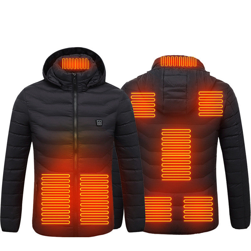 TEKLO USB Heated Winter Jacket – Elektrische Warmtejas voor Heren